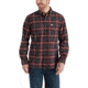 Carhartt Rggd Flx Hmilton Plaid Shirt-Mens, Fired Brick, Small, Regular, 103314-225-REG-S