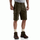 Carhartt Ripstop Work Short - Mens-Dark Coffee-30 Waist