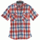 Carhartt Rugged Flex Bozeman Short Sleeve Shirt - Mens, Chili, L-REG 103007-647-REG-L