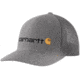 Carhartt Rugged Flex Canvas Mesh-Back Fitted Logo Graphic Cap - Mens, Asphalt, Large/Extra Large, 104192-APH-LXL