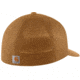 Carhartt Rugged Flex Canvas Mesh-Back Fitted Logo Graphic Cap - Mens, Carhartt Brown, Medium/Large, 104192-BRN-M/L