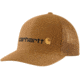 Carhartt Rugged Flex Canvas Mesh-Back Fitted Logo Graphic Cap - Mens, Carhartt Brown, Medium/Large, 104192-BRN-M/L
