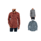 Carhartt Rugged Flex Hamilton Snap Front Plaid - Men's, Henna, Shadow, Twilight