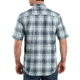 Carhartt Rugged Flex Lightweight Short-Sleeve Snap-Front Plaid Shirt - Mens, Bluestone, Extra Large, 104171-BLS-REG-XL