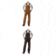 Carhartt Sandstone Bib Overall for Mens, Carhartt Brown, Dark Brown