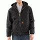 Carhartt Sandstone Flannel Lined Active Jacket - Mens-Black-Regular-Large
