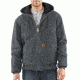 Carhartt Sandstone Flannel Lined Active Jacket - Mens-Gravel-Regular-Medium