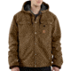 Carhartt Sandstone Hooded Multi Pocket Jacket Tall - Mens -Frontier Brown-Large