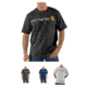 Carhartt Shortsleeve Logo T-Shirt - Mens, Black, Carbon Heather, Dark Cobalt Blue Heather, Heather Grey