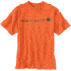 Carhartt Signature Logo Short Sleeve Shirt - Men's -Orange-Small