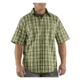 Carhartt Standish Plaid Shortsleeve Shirt - Men's-Forest Green-Large