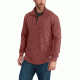 Carhartt Tilden Long Sleeve Mock Neck 1/4 Zip for Mens, Sable, 2XL/Regular 102837-203-REG-2XL