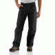 Carhartt Washed Duck Work Dungaree for Mens, Black, 28/30 B11-BLK-30-28