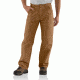 Carhartt Washed Duck Work Dungaree for Mens, Carhartt Brown, 28/30 B11-BRN-30-28