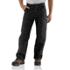 Carhartt Washed Duck Work Dungaree Utility Pant-Mens, Black, 46-34, B11-BLK-34-46