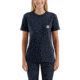Carhartt WK87 Workwear Pocket Short Sleeve T-shirt - Womens, Navy, XXL-REG 103067-412-REG-XXL