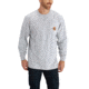 Carhartt Workwear Graphic Opening Season Long Sleeve T-Shirt for Mens, Heather Gray, Extra Large/Regular 102856-034-REG-XL