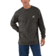 Carhartt Workwear Pkt Long Sleeve T-shirt - Mens, Peat, XL-REG K126-306-REG-XLG