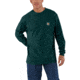 Carhartt Workwear Pkt Long Sleeve T-shirt - Mens, Hunter Green Heather, XXL-REG K126-393-REG-XXL