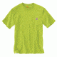 Carhartt Workwear Pocket T-Shirt - Men's, Sour Apple, 2XL, Regular, K87-327-REG-XXL