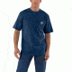 Carhartt Workwear Pocket T-Shirt - Men's, Dark Cobalt Blue Heather, Small, Regular, K87-413-REG-SML