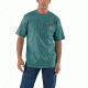 Carhartt Workwear Pocket T-Shirt - Men's, Blue/Green, Large, Regular, K87-442-REG-LRG