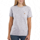 Carhartt Workwear Pocket Short-Sleeve T-Shirt - Womens, Gull Gray Snow Heather, Small, 103067-E22-REG-S