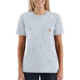 Carhartt Workwear Pocket Short-Sleeve T-Shirt - Womens, Soft Blue Heather, Extra Small, 103067-405-REG-XS