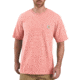 Carhartt Workwear Pocket T-Shirt - Mens, Harvest Orange Snow Heather, Small, K87-O15-REG-SML