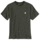 Carhartt Workwear Pocket T-Shirt - Men's, Peat Stripe, Medium, Regular, K87-359-M-REG