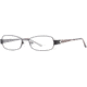 Carmen Marc Valvo CM Cecilia SECM CECI00 Single Vision Prescription Eyeglasses - Black SECM CECI005330 BK