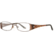 Carmen Marc Valvo CM Delilah SECM DELI00 Eyeglass Frames - Cocoa SECM DELI005030 BN