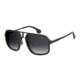 Carrera 1004/S Bifocal Prescription Sunglasses CA1004S-0TI7-9O-5720 - Frame Color Matte Black Ruthenium, Lens Diameter 57 mm