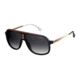 Carrera 1007/S Single Vision Prescription Sunglasses CA1007S-0807-9O-6210 - Frame Color Black, Lens Diameter 62 mm