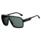 Carrera 1014/S Sunglasses CA1014S-0003-2K-6410 - Matte Black Frame, Gray Ar Lenses, Lens Diameter 64mm, Distance Between Lenses 10mm