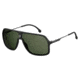 Carrera 1019/S Prescription Sunglasses CA1019S-0003-UC-6410 - Frame Color Matte Black, Lens Diameter 64 mm