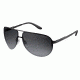 Carrera 102/S Single Vision Prescription Sunglasses CA102S-0003-HD-6511 - Frame Color Matte Black, Lens Diameter 65 mm