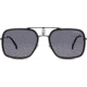 Carrera 1027/S Sunglasses, Black Dark Ruthenium Frame, Grey Lens, 716736230795