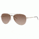 Carrera 106/S Single Vision Prescription Sunglasses CA106S-03YG-JL-5913 - Frame Color Light Gold, Lens Diameter 59 mm
