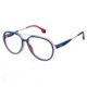 Carrera 1103/V Eyeglass Frames CA1103V-00JU-5616 - Blue/White Frame, Lens Diameter 56mm, Distance Between Lenses 16mm