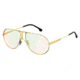 Carrera 1109 Prescription Eyeglasses CA1109-0001-5914 - Yellow Gold Frame, Lens Diameter 59mm, Distance Between Lenses 14mm