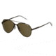 Carrera 113/S Single Vision Prescription Sunglasses CA113S-0AQU-YJ-5717 - Lens Diameter 57 mm, Frame Color Matte Brown