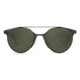Carrera 115/S Sunglasses CA115S-0003-QT-5021 - Matte Black Frame, Green Lenses, Lens Diameter 50mm, Distance Between Lenses 21mm