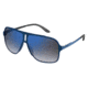 Carrera 122/S Sunglasses CA122S-0VOS-DK-6111 - Blue Frame, Flash Blue Sky Lenses, Lens Diameter 61mm, Distance Between Lenses 11mm