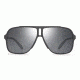 Carrera 122/S Sunglasses CA122S-0VOV-T4-6111 - Gray Frame, Black Mirror Lenses, Lens Diameter 61mm, Distance Between Lenses 11mm
