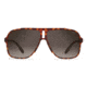 Carrera 122/S Sunglasses CA122S-0L2L-HA-6111 - Havana Black Frame, Brown Gradient Lenses, Lens Diameter 61mm, Distance Between Lenses 11mm