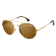 Carrera 131/S Progressive Prescription Sunglasses CA131S-006J-70-5619 - Frame Color Gold Havana, Lens Diameter 56 mm