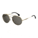 Carrera 131/S Progressive Prescription Sunglasses CA131S-0J5G-IR-5619 - Frame Color Gold, Lens Diameter 56 mm