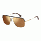 Carrera 152/S Sunglasses CA152S-0J5G-K1-6017 - Gold Frame, Brown Gold Sp Lenses, Lens Diameter 60mm, Distance Between Lenses 17mm