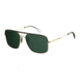 Carrera 152/S Sunglasses CA152S-0PEF-QT-6017 - Gold Green Frame, Green Lenses, Lens Diameter 60mm, Distance Between Lenses 17mm